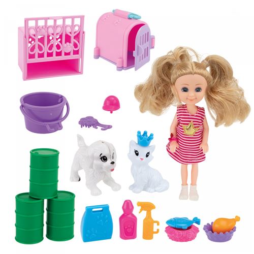 Toi-Toys Poupée ado Girl Squad avec accessoires