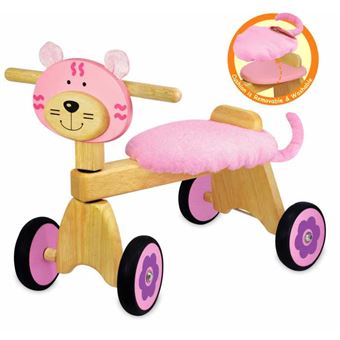 pousseur bébé en bois