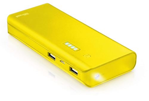 Trust Urban Chargeur Portable 10.000 Mah Jaune