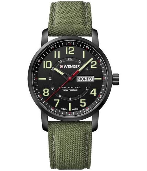 Wenger Montre Homme 01.1541.104 Noir