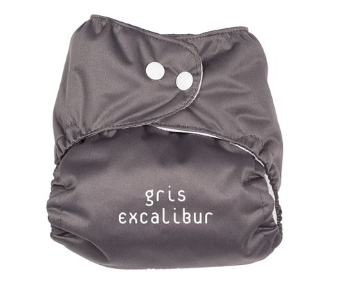 Couche lavable So Easy Couleur - Gris, Taille - 2