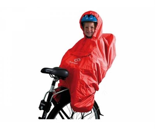 Hamax Rain poncho siège enfant rouge junior