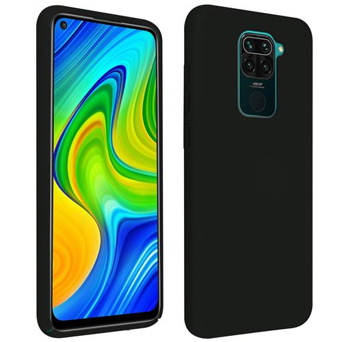 Coque Pour Xiaomi Redmi Note 9 Semi-rigide Finition Soft Touch Noir