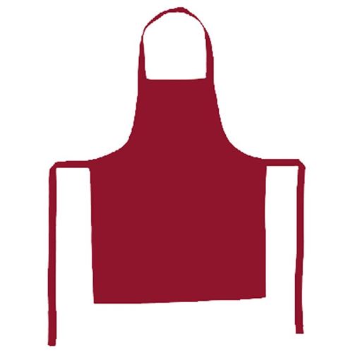 Atmosphera Cr&eacute;ateur d'int&eacute;rieur - Tablier de Cuisine Coton 80cm Rouge