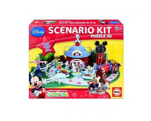 Educa - Scenario Kit - Mickey et ses amis : Mickey à la ferme