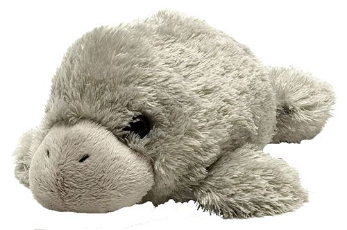 Wild Republic - 16261 - Peluche - Hug'ems - Lamantin Vache - 18 cm - Marine