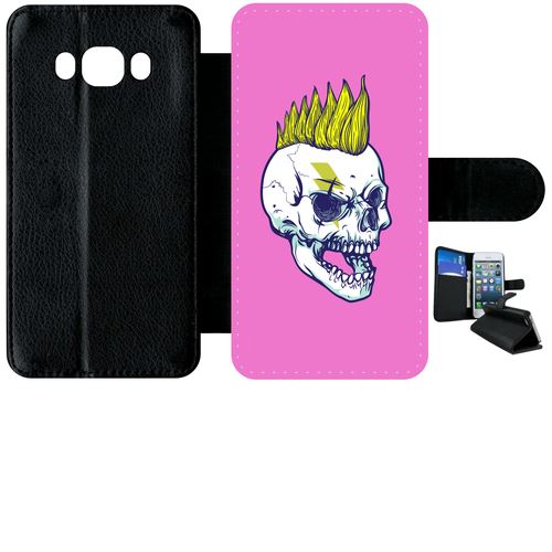 Etui À Rabat Samsung Galaxy J5 (2016) Motard Crane Rose