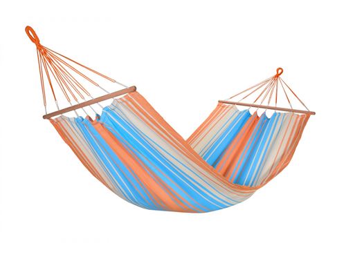 BOBOCHIC Hamac ARGENTINA Orange Bleu Ecru sans support
