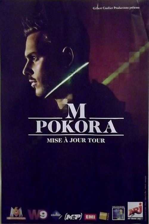 M POKORA - 80x120 cm - AFFICHE / POSTER