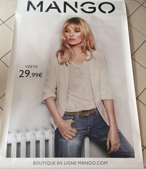 Kate MOSS - 120x175 cm - AFFICHE / POSTER