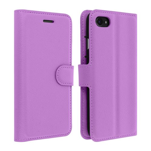 Housse pour Apple iPhone SE 2020 / 8 / 7 Porte-carte Fonction Support Vidéo Violet