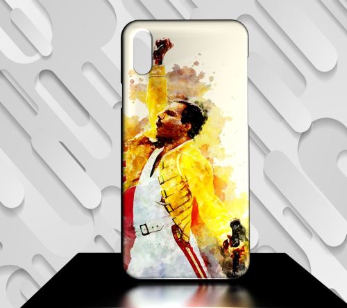 Coque compatible pour Samsung Galaxy A10 - QUEEN - FREDDIE MERCURY - Réf 06