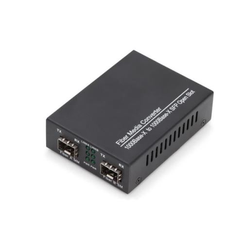 Digitus DN-82133, 1000 Mbit-s, 1000Base-X, 100Base-X,1000Base-X, Fast Ethernet, Gigabit Ethernet, 100,1000 Mbit-s, 100BASE-X