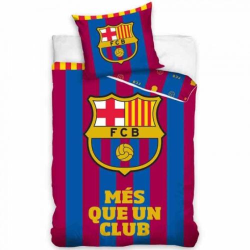 Carbotex Housse de couette FC Barcelone-Més qu'un club 160x200 cm