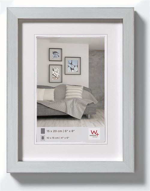 Walther design JK520S Construction Cadres Design - 15x20 cm - argent