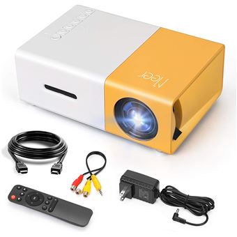 Nouveau produit Yg300 1080p Home Cinéma Cinéma USB HDMI AV SD Mini portable HD LED Projecteur hailoihd18 - Vidéoprojecteur