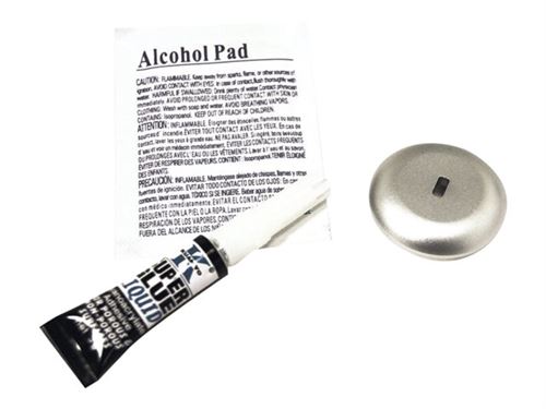 Kensington Security Slot Adapter Kit - Kit de sécurité - gris