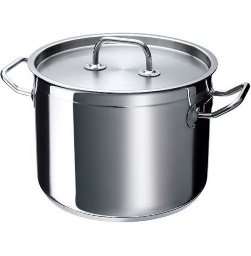 Faitout inox 28cm + couvercle - 12083284 - BEKA