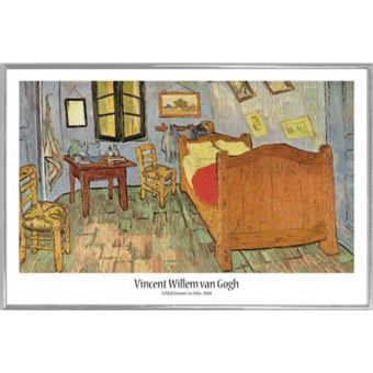 Poster Encadre Vincent Van Gogh La Chambre A Coucher A Arles