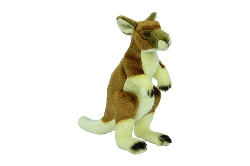 Nicotoy Debout Peluche Kangourou 30 cm