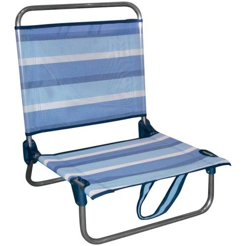 Chaise de plage aluminium textiline