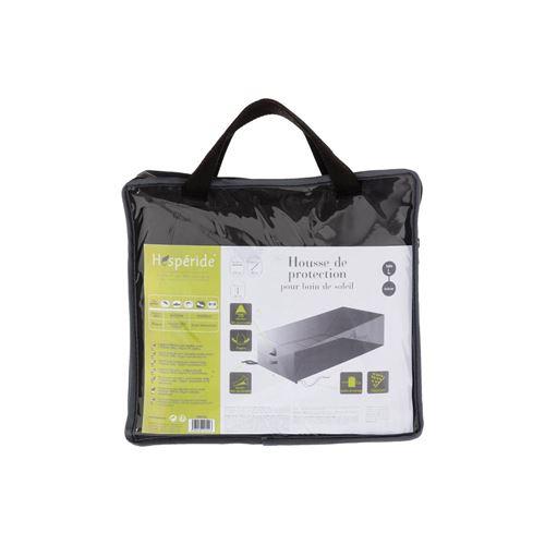 Housse de transat M - 235 x 90 x 60 cm - Ardoise