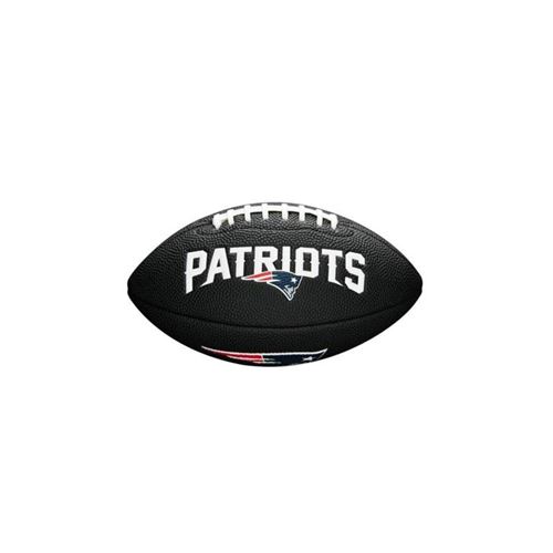 Mini ballon de Football Américain Wilson Soft touch NFL team logo New England Patriots Noir