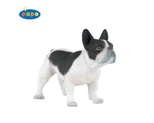 Papo Noir/Blanc Figurine Chien : Bouledogue Français Et - Image 1