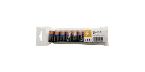 Duracell B123DMULTI10 CR 123A Camera Battery CR123A Lithium 1400 m...
