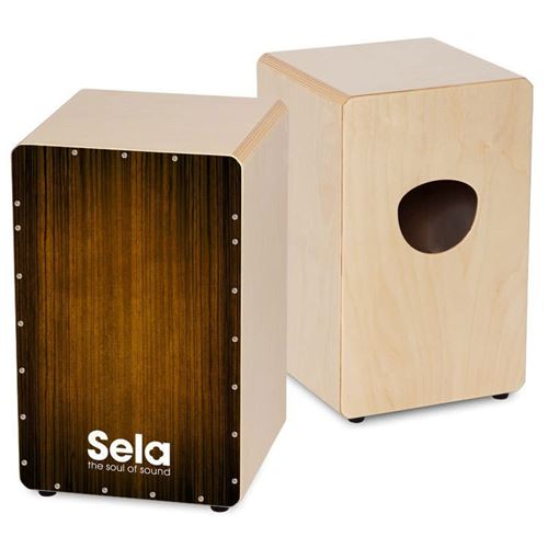 Non Communiqué Sela Percussion Varios Brown Se 051 Cajon - Image 1