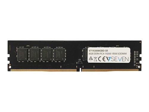 V7 - DDR4 - module - 8 GB - DIMM 288-PIN - 2400 MHz / PC4-19200 - CL17 - 1.2 V - niet-gebufferd - niet-ECC