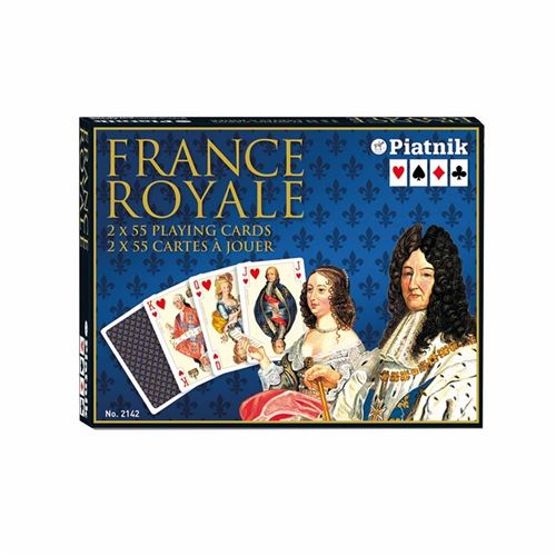 France Royal : 2 jeux de cartes