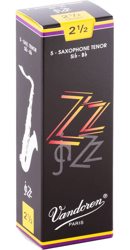 Anches de saxophone tenor vandoren zz 2.5 - sr4225