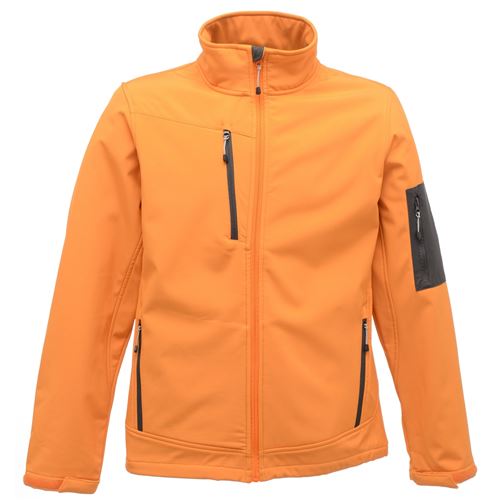 Regatta - Veste softshell ARCOLA - Homme (2XL) (Orange/gris foncé) - UTRG1461