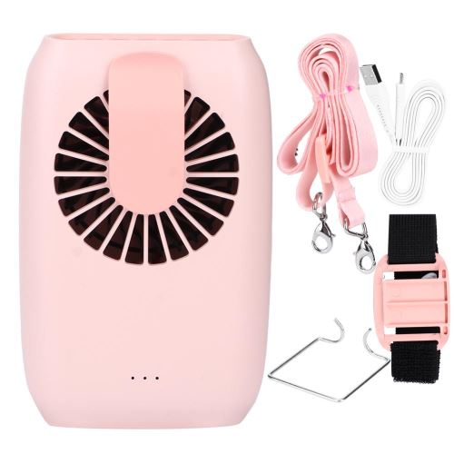 Ventilateur avec corde 5V Rose