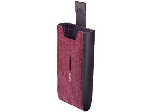 Nokia CP-503 - Beschermhoes voor mobiele telefoon - bordeauxrood - voor Nokia N8-00, N97
