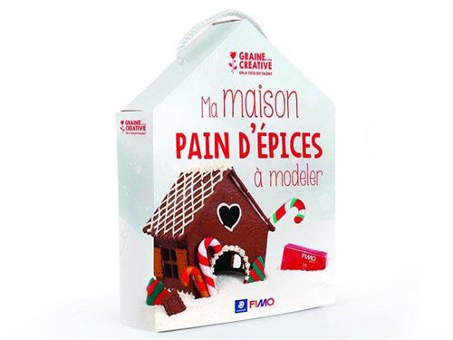 Maison pain d'épices à modeler