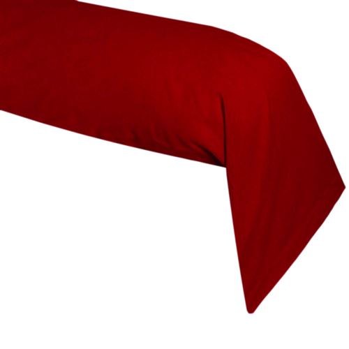 Une Taie de traversin Rouge