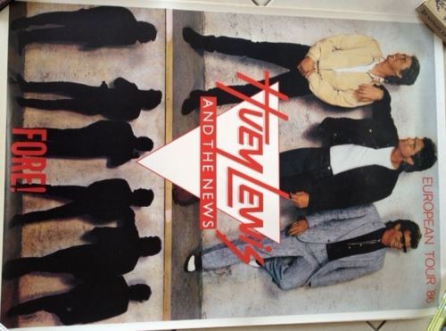 Huey Lewis And The News - 62x85 cm - AFFICHE / POSTER