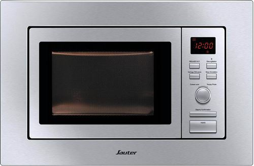 Sauter SMS4320X - Four micro-ondes monofonction - encastrable - 20 litres - 800 Watt - acier inoxydable