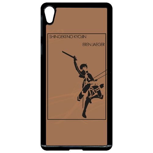 Coque sony xperia e5 shingeki no kyojin eren jazeger