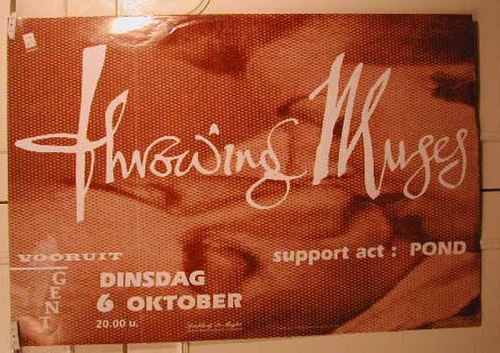 Throwing Muses - 67x98 cm - AFFICHE / POSTER
