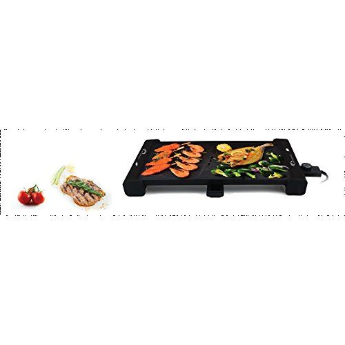 Little balance - 8233 - Plancha Gril électrique 2100w 51.5x30cm Happy plancha Grill