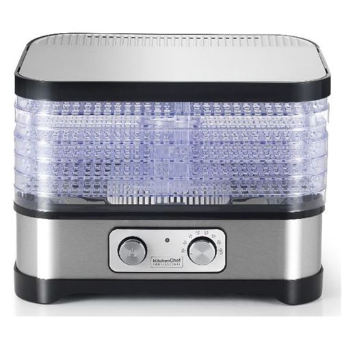 Déshydrateur fruits et légumes 5 plateaux 400w Kitchen Chef secco.5.meca