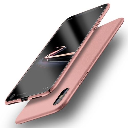 Iphone X / Xs Coque Protection Plastique Ultra Fine Doré Als80187