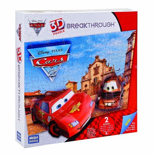 Megabloks - 50671eag - 4 - puzzle - breakthrough - cars - niveau 2