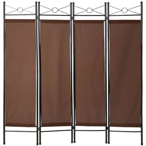 TecTake Paravent - marron