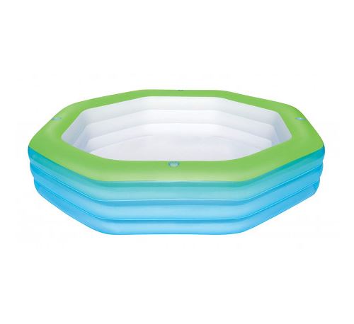 Piscine Gonflable Bestway Deluxe Octagon Family pour enfants 250x250x51 cm - 54119 - BESTWAY