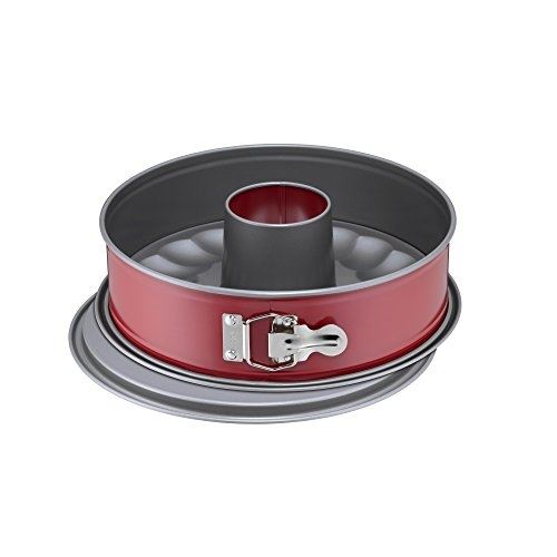 Kaiser moule à charnière classic plus avec fond tube ø 28 cm fabriqué en allemagne antiadhésif anti-fuite
