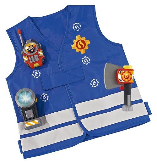 Sam le pompier - kit de pompier déguisement accessoires 3 ans+